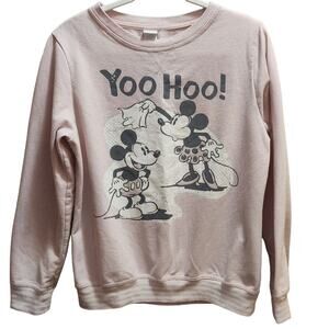 DISNEY womans sleepwear sweatshirt size large